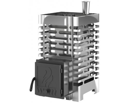 Банная печь с глухой дверцей